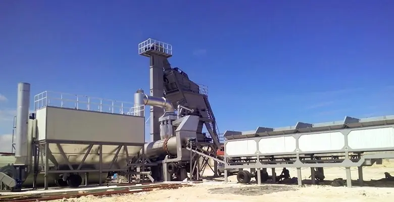 MAP Mobile Asphalt Mixing Plant(Batch)
